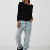 MUST HAVE ribbed black