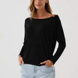 MUST HAVE ribbed black