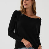MUST HAVE ribbed black