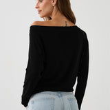 MUST HAVE ribbed black