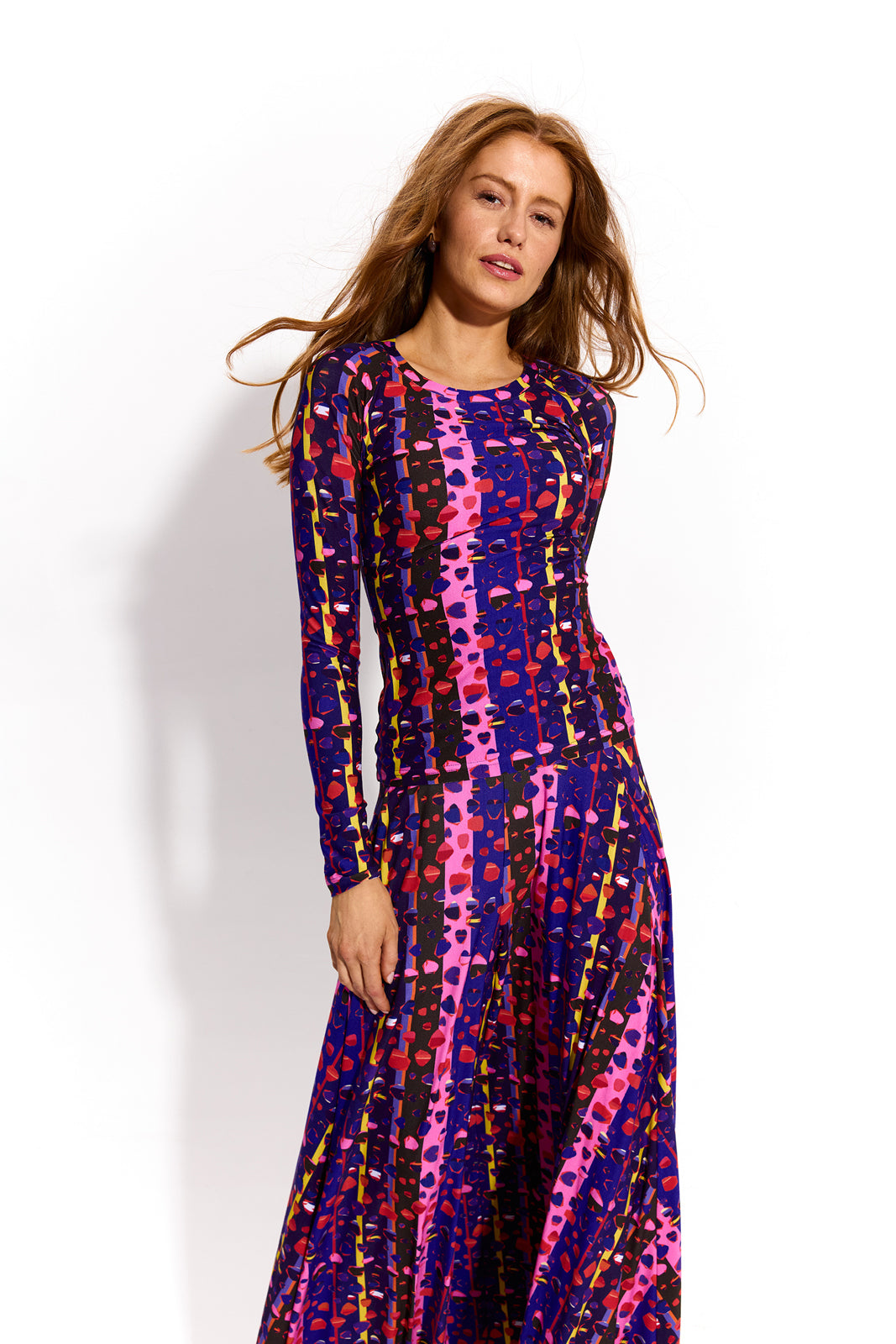 SAWCIA Z DŁUGIM RĘKAWEM print risk. follow your heart fantasy