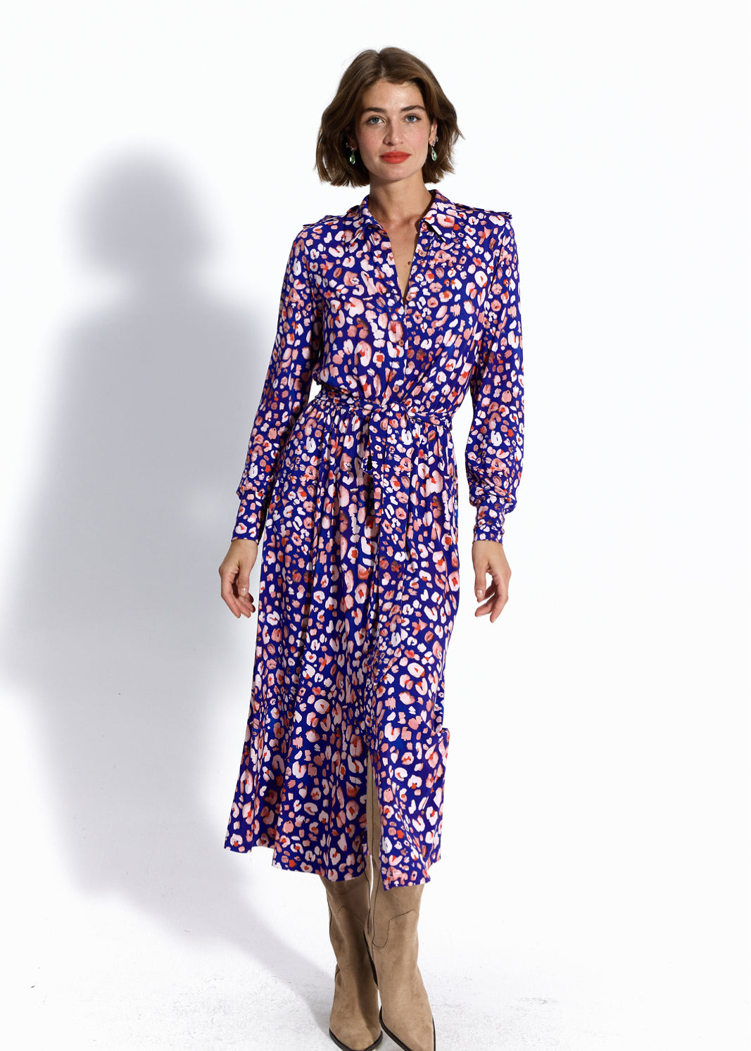 HELENA print leo flower power
