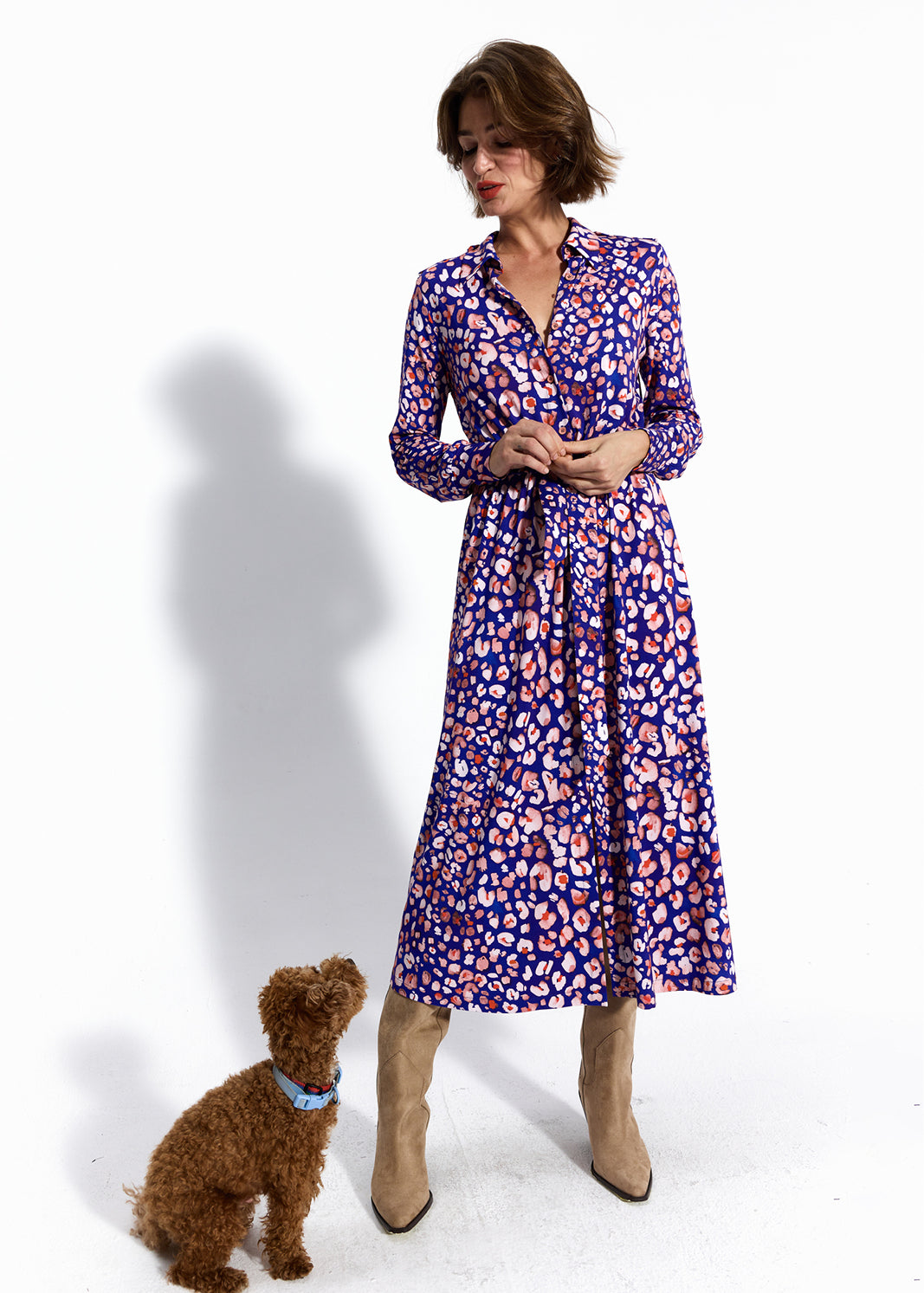 HELENA print leo flower power