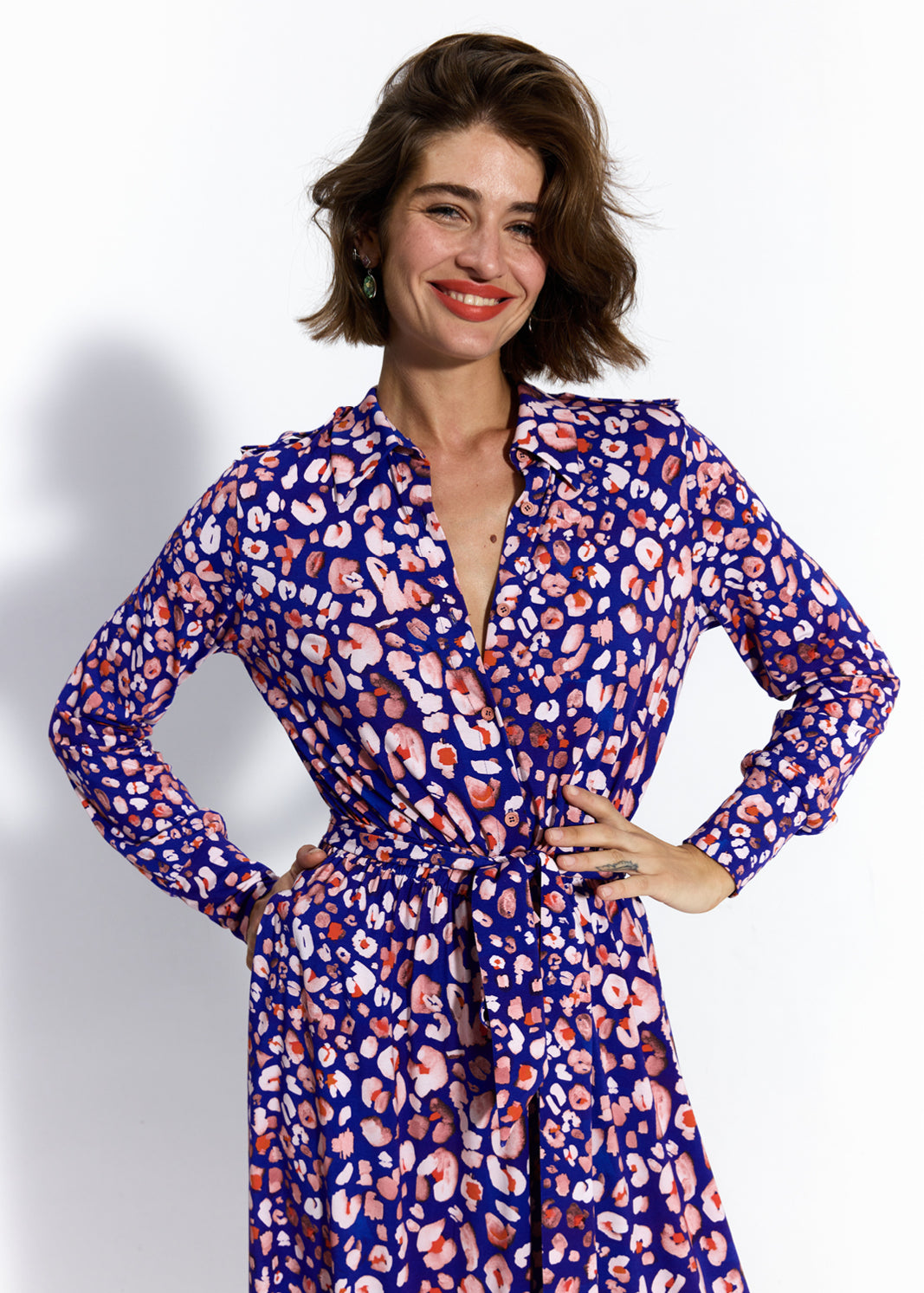 HELENA print leo flower power