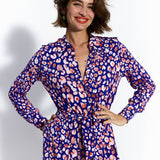 HELENA print leo flower power