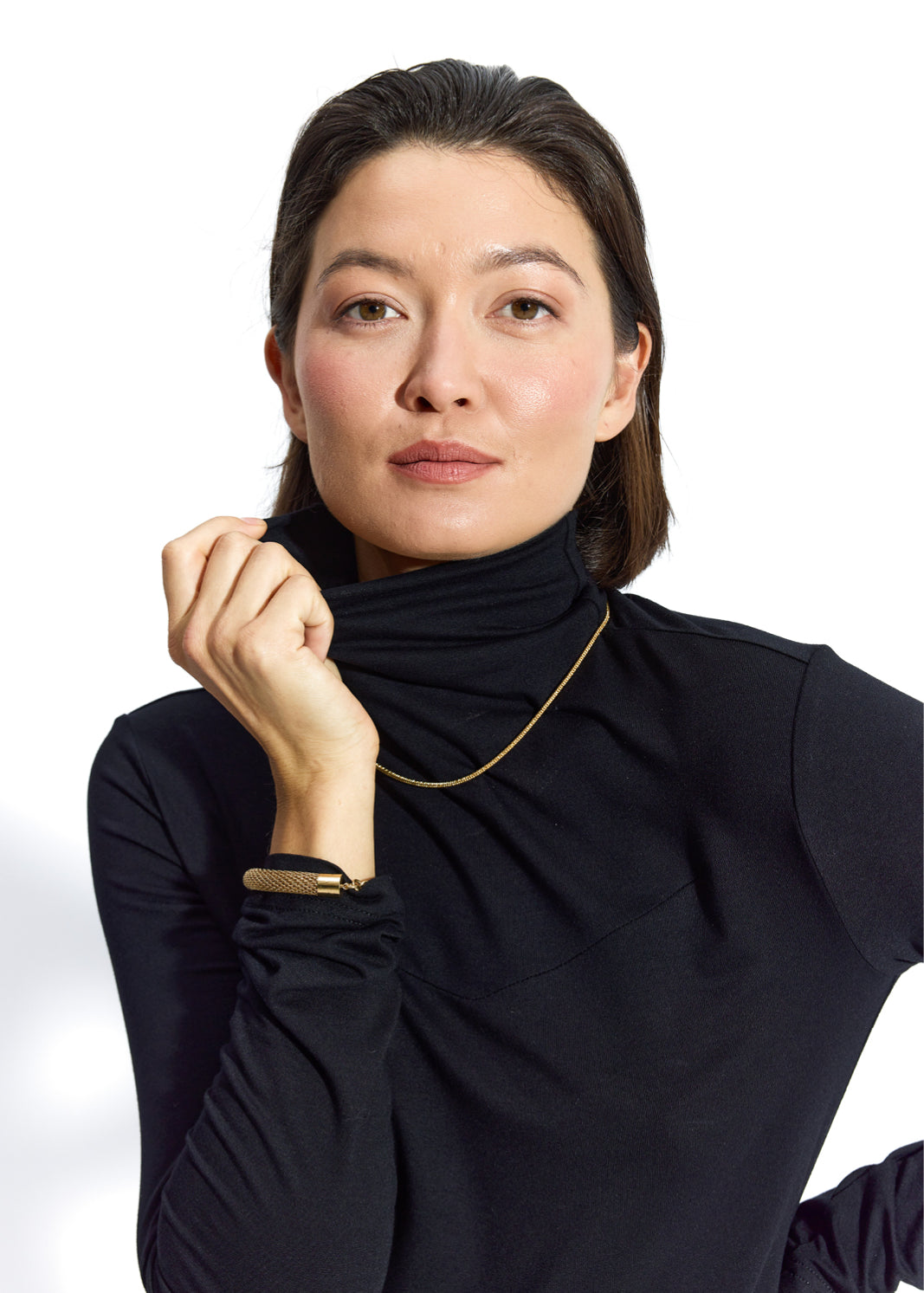 BODY Z GOLFIKIEM czarne