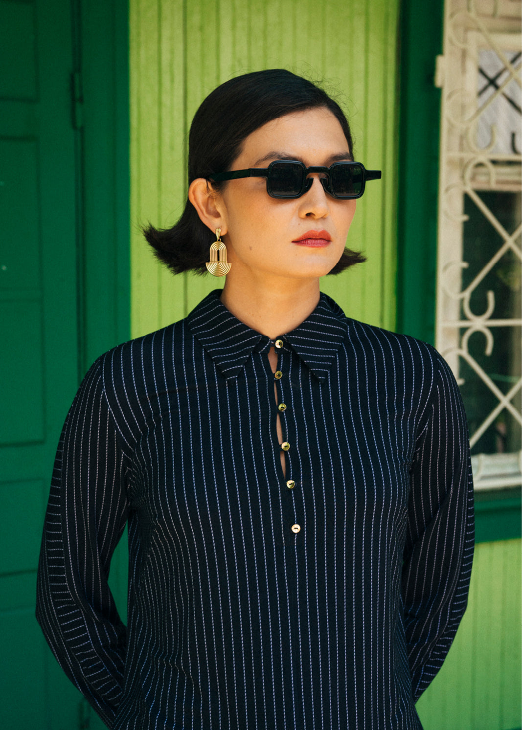 LUZIK NA GUZIK tenis navy