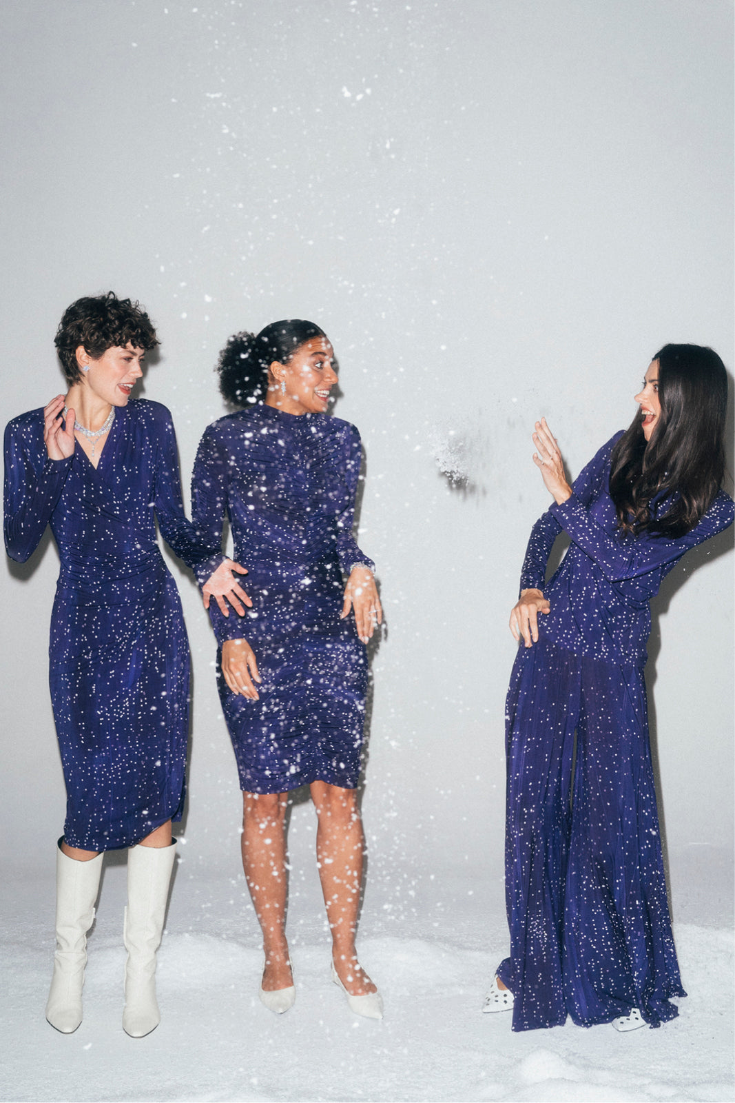 DRAPQUEEN print snow dots