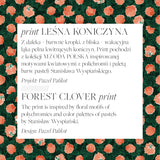 DRAPQUEEN print leśna koniczyna