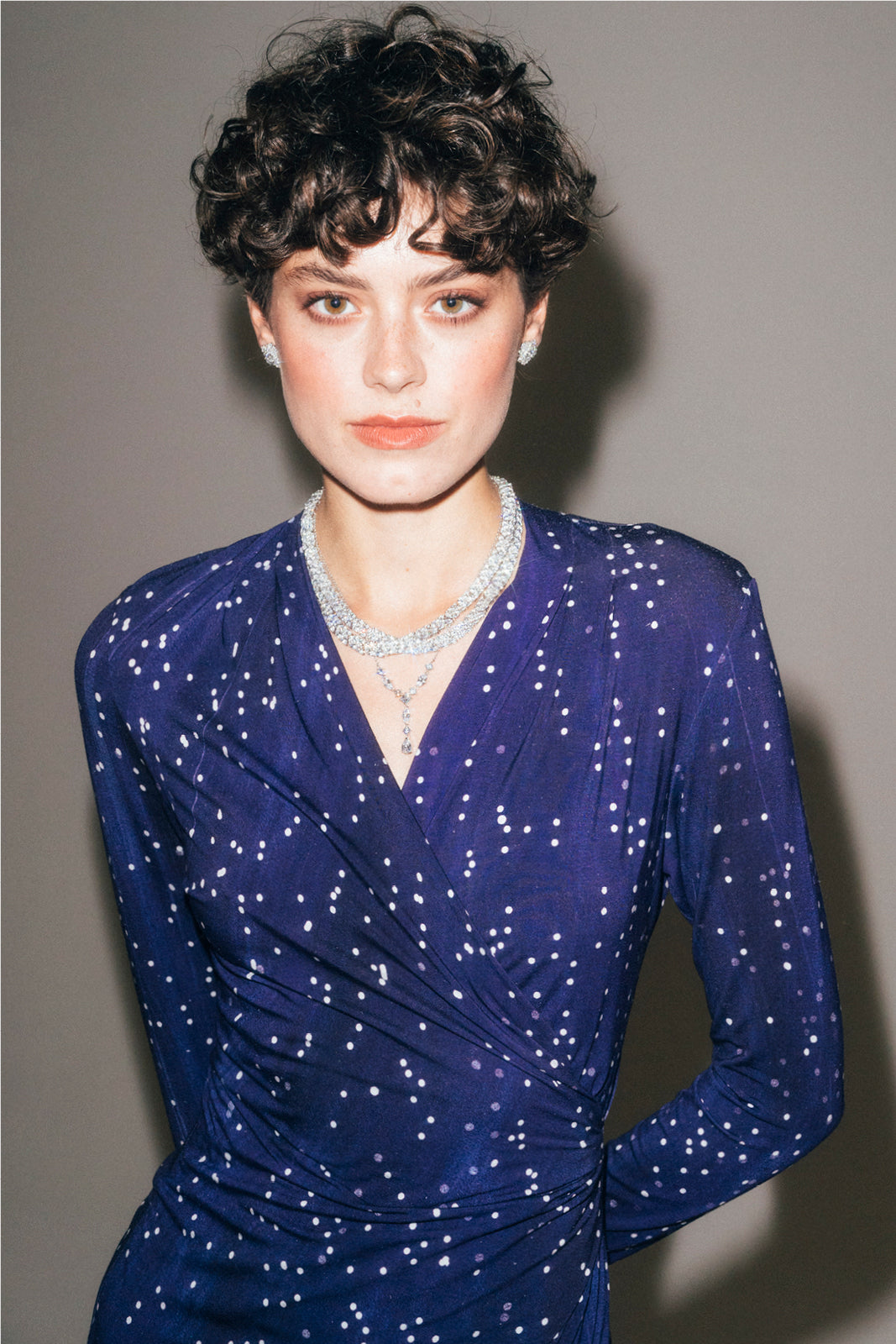 SHARON print snow dots