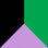 color block power green