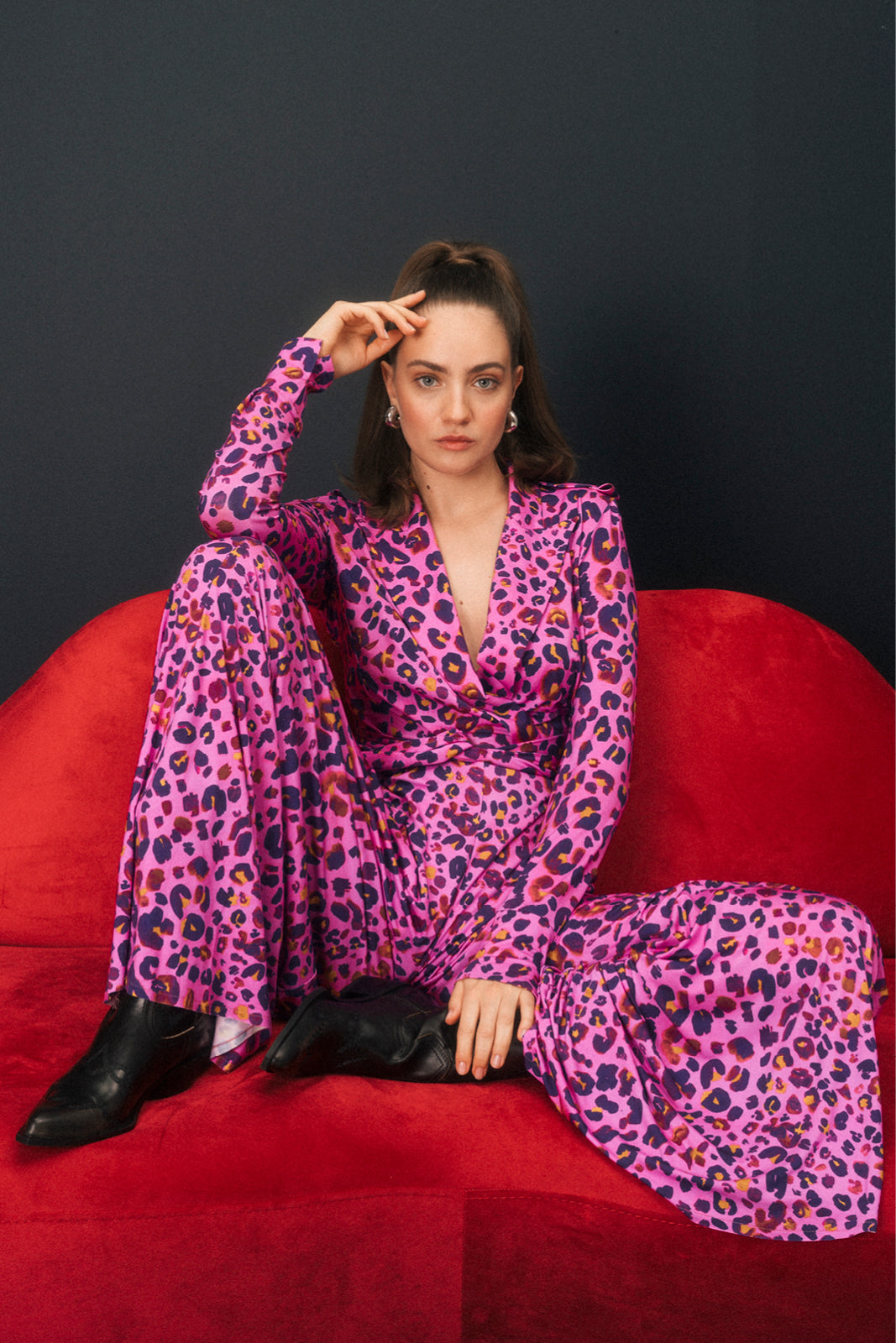 RAJ print różowa pantera