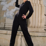 Kombinezon WORKWEAR black haft Swanski Studio
