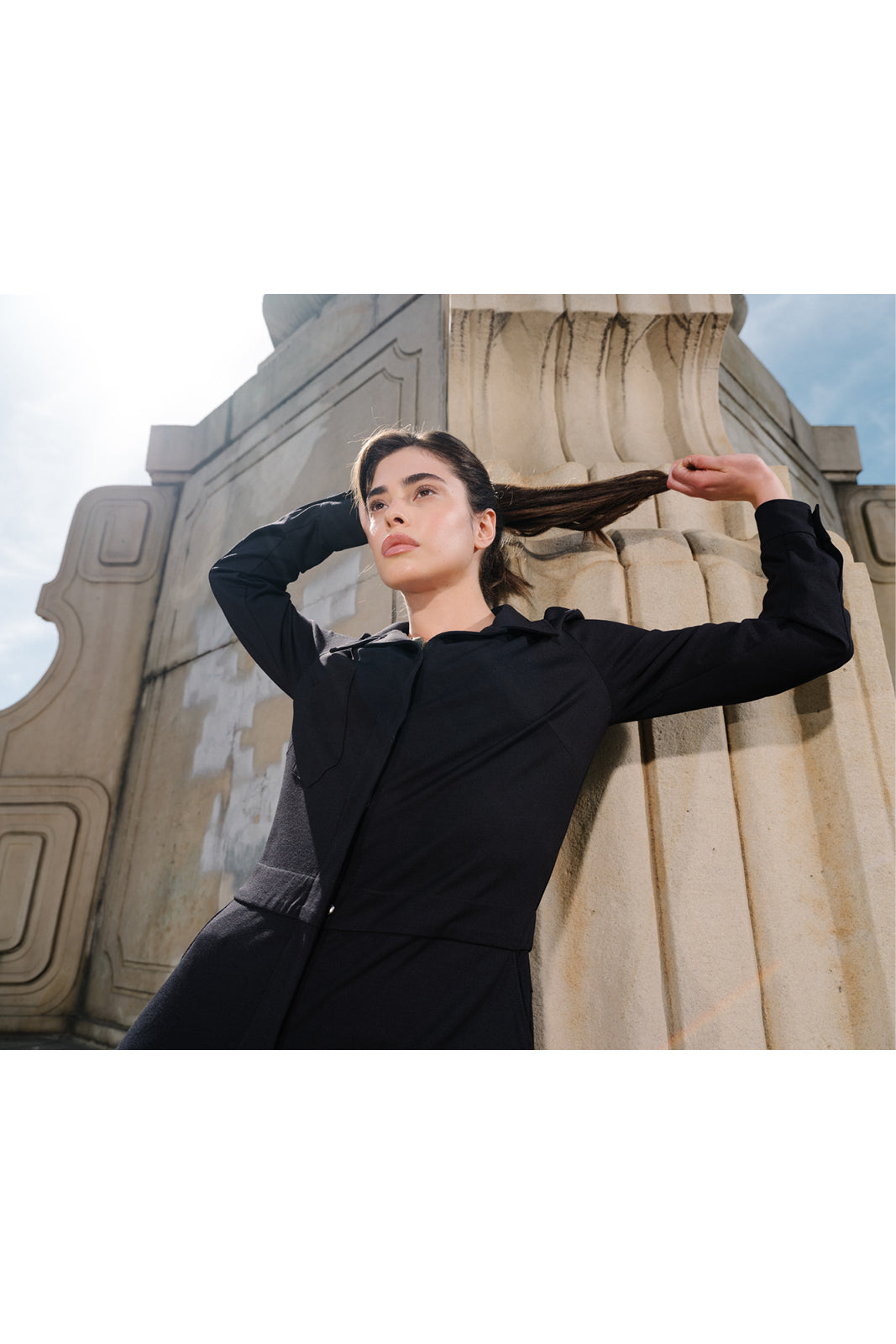 Kombinezon WORKWEAR black haft Swanski Studio