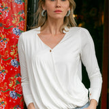 CICHA WODA perłowa biel