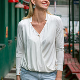 CICHA WODA perłowa biel