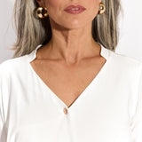 CICHA WODA perłowa biel