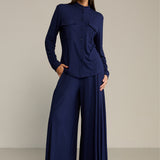 Shirt SAFARISKA night navy blue