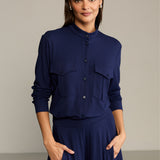 Shirt SAFARISKA night navy blue