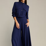 Shirt SAFARISKA night navy blue
