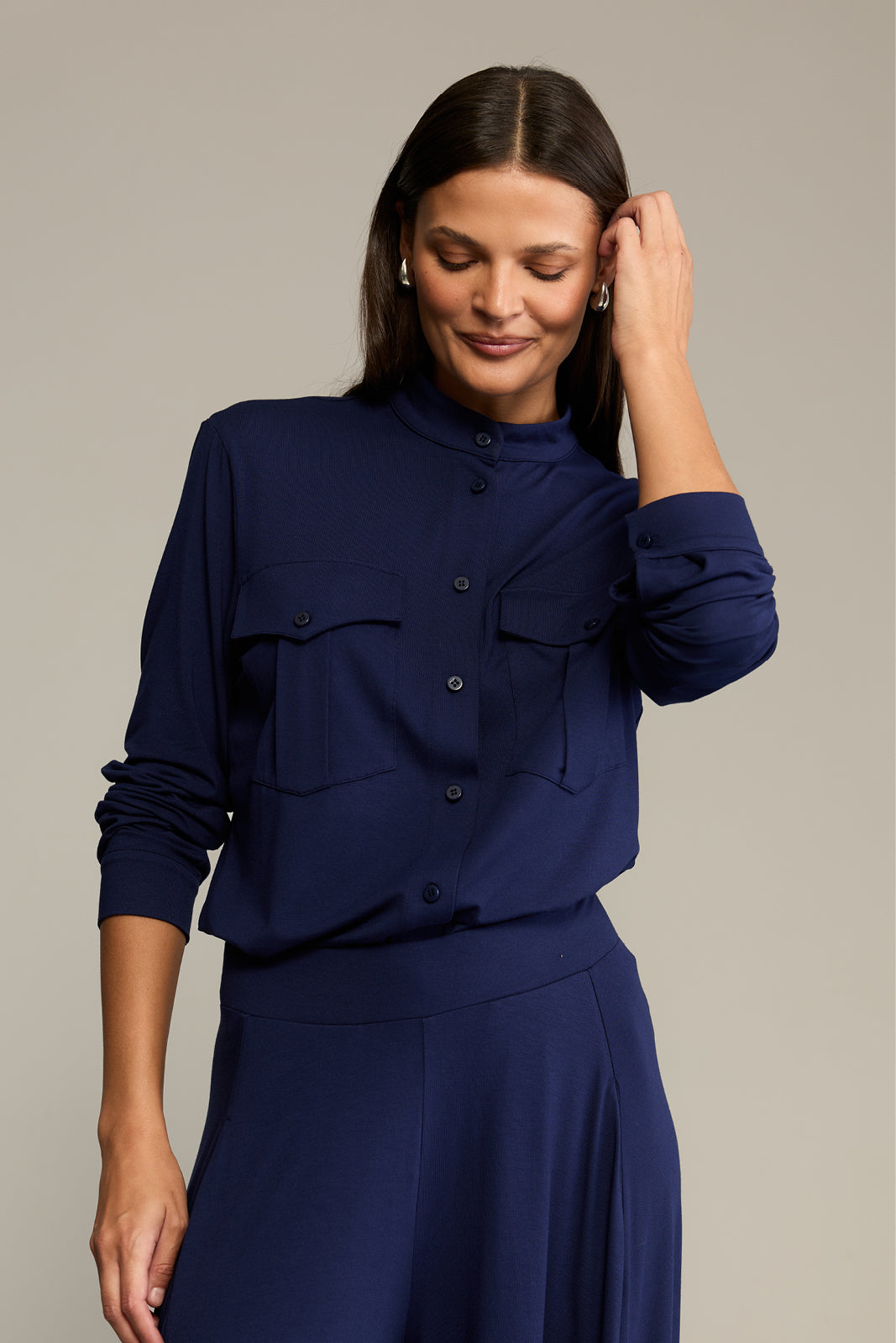 Shirt SAFARISKA night navy blue