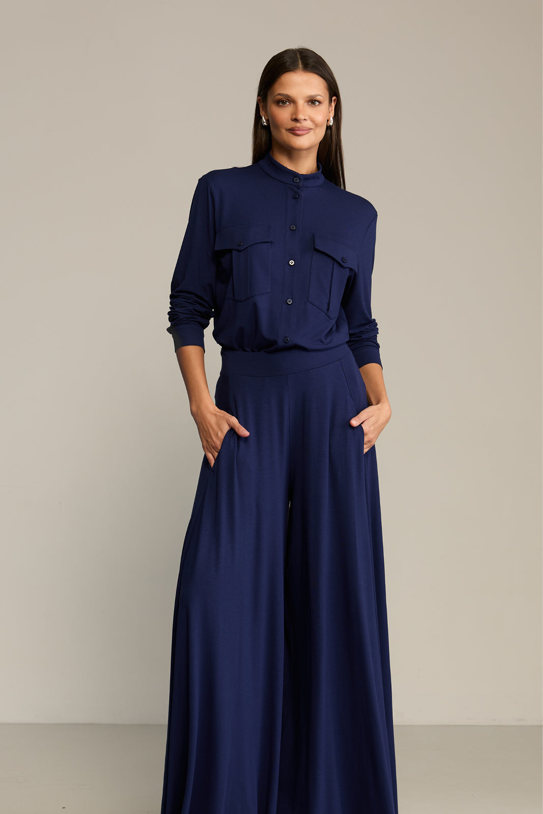 Shirt SAFARISKA night navy blue