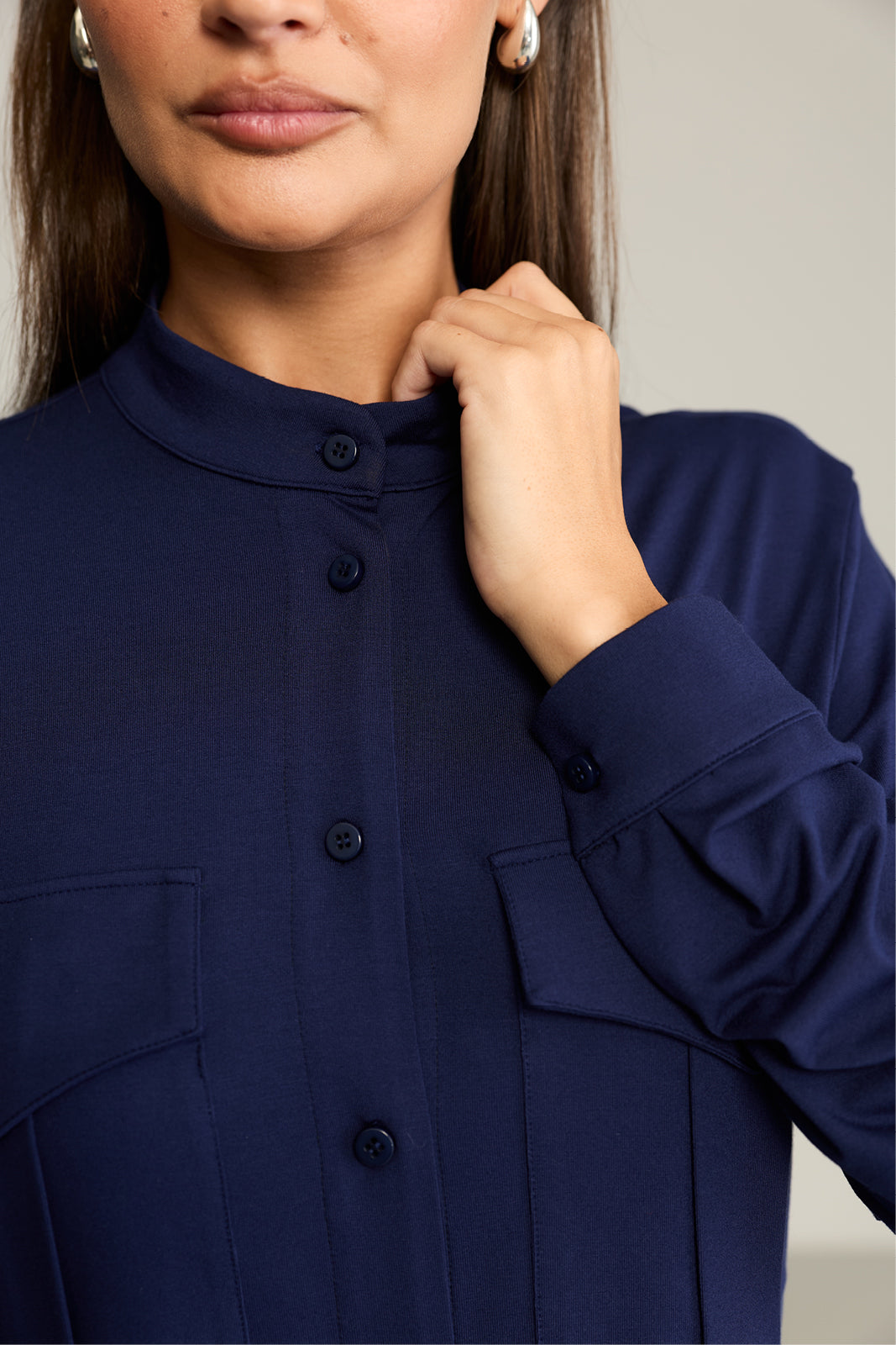 Shirt SAFARISKA night navy blue