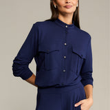 Shirt SAFARISKA night navy blue