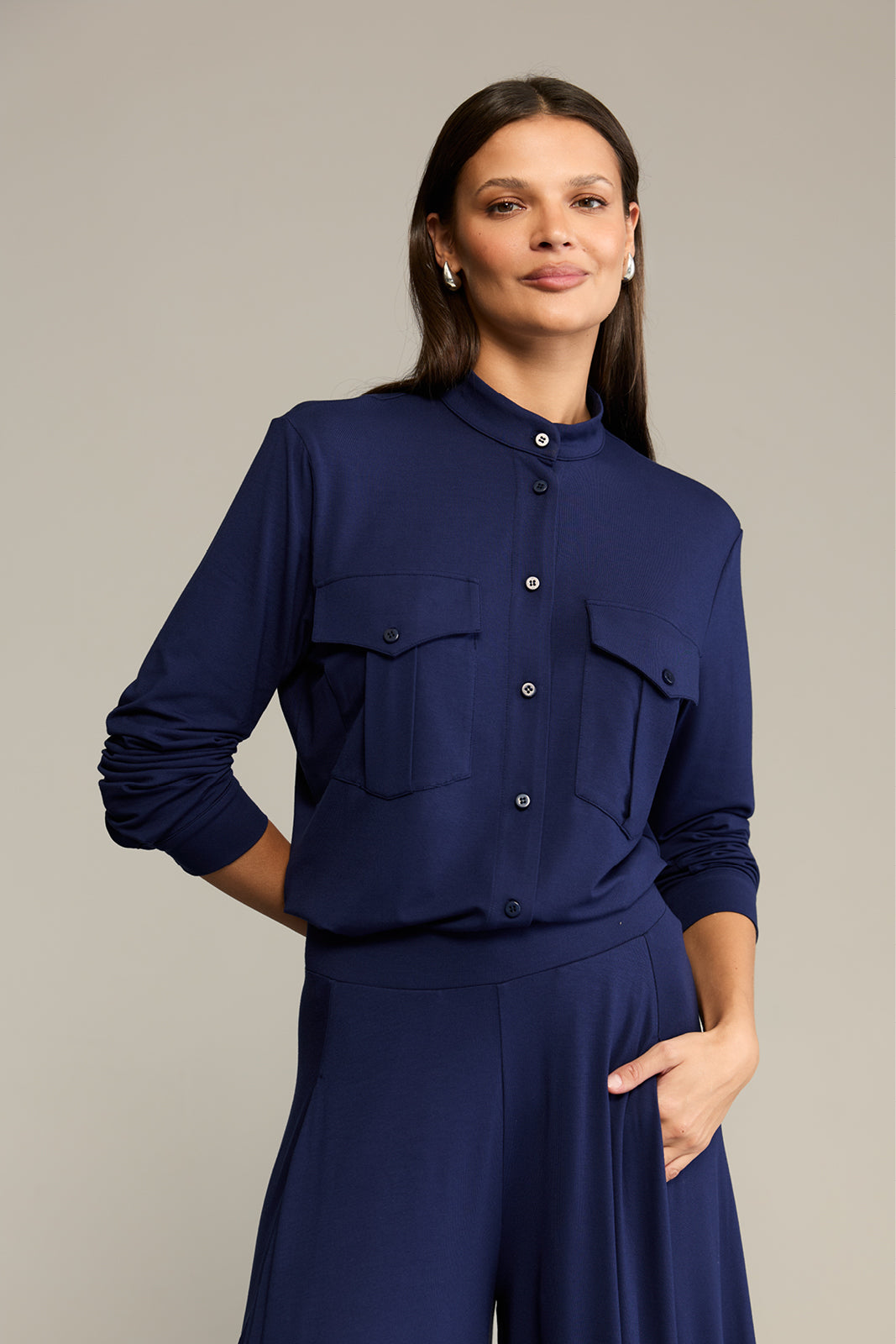 Shirt SAFARISKA night navy blue