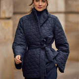 SOME HOPE SHORT granat pikowany