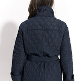 SOME HOPE SHORT granat pikowany