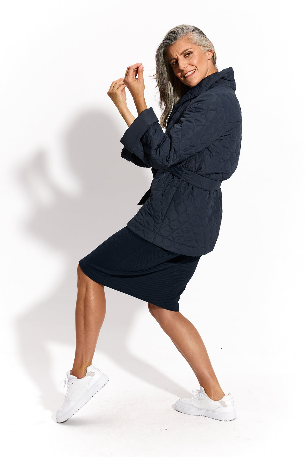 SOME HOPE SHORT granat pikowany