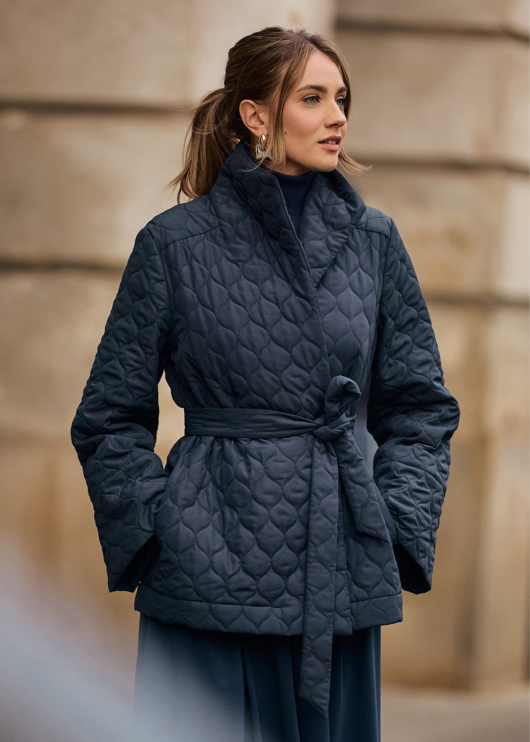 SOME HOPE SHORT granat pikowany