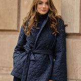 SOME HOPE SHORT granat pikowany