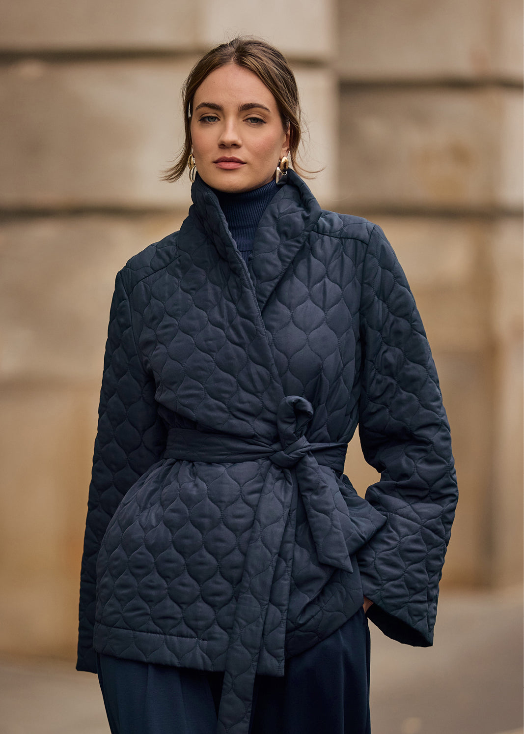 SOME HOPE SHORT granat pikowany