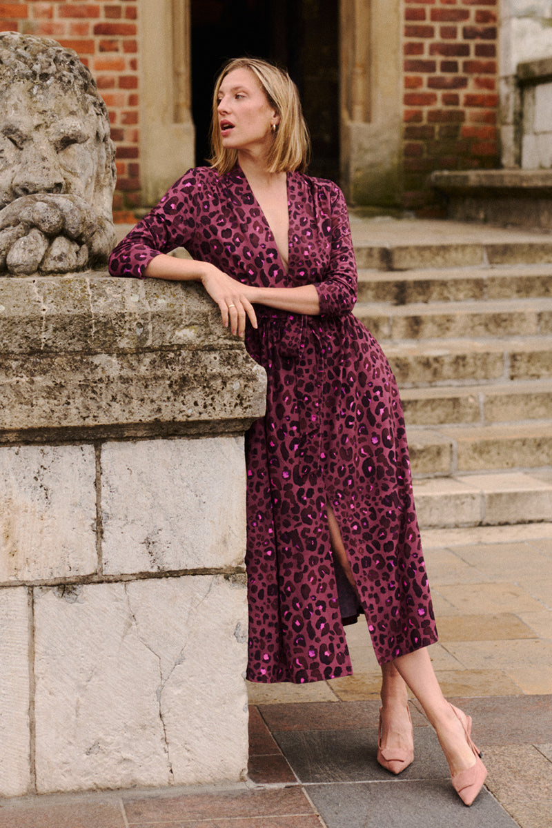 Sukienka LIBERTY DRESS print bloody leo