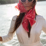 LIBERTY DRESS perłowa biel