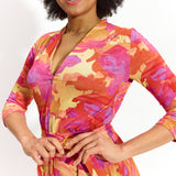 LIBERTY DRESS print Dreamworld golden hour