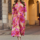 LIBERTY DRESS print Dreamworld golden hour