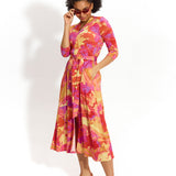 LIBERTY DRESS print Dreamworld golden hour