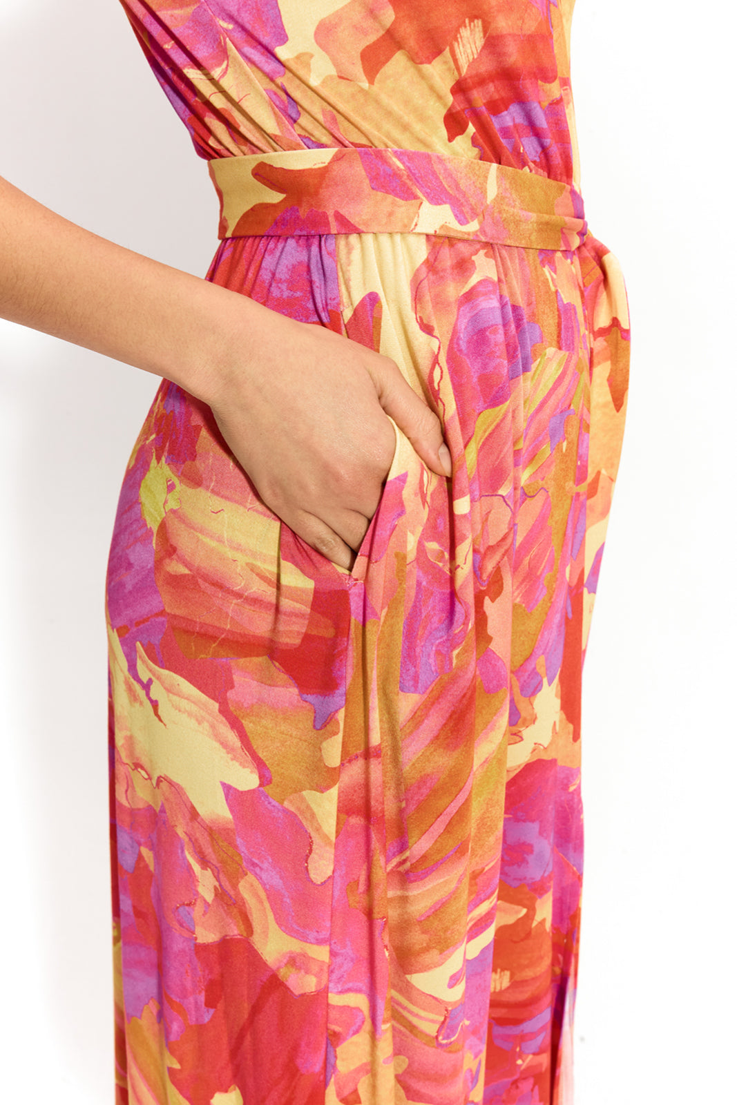 LIBERTY DRESS print Dreamworld golden hour