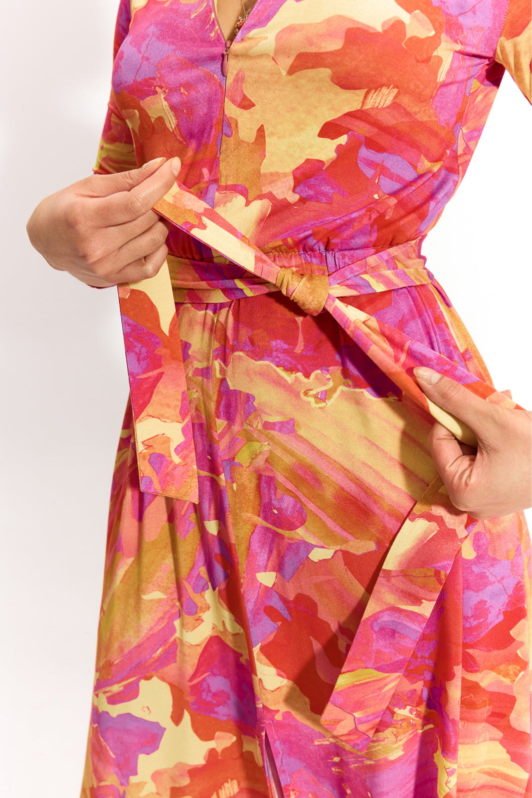 LIBERTY DRESS print Dreamworld golden hour