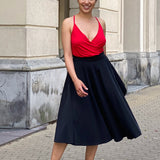 LONG TIME NO SEE czerwony