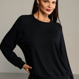 Blouse LUCY IN THE SKY black modal
