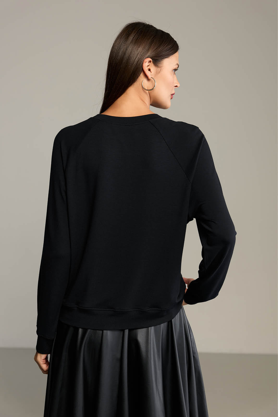 Blouse LUCY IN THE SKY black modal