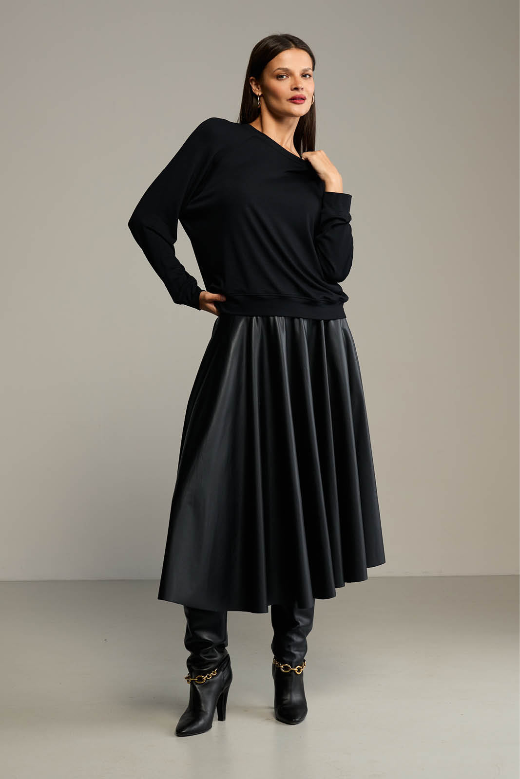Blouse LUCY IN THE SKY black modal