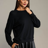 Blouse LUCY IN THE SKY black modal
