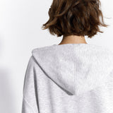 MADE MY DAY jasny szary melanż ze srebrnym lampasem