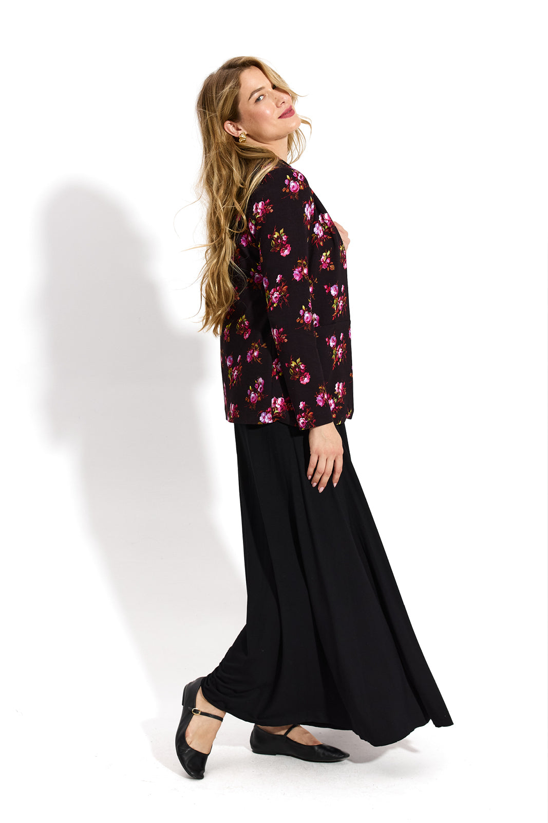 OPEN MIND print risk'n'roses black