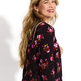 OPEN MIND print risk'n'roses black